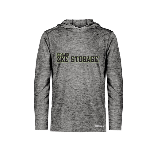 [FOLHCGBK-AS-LOGO1] Decker Men's Charge Hoodie (Adult S, Black, Logo 1)